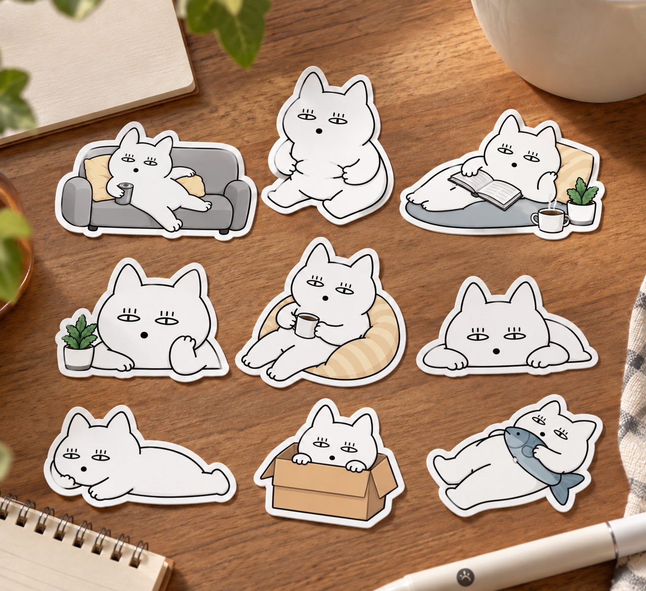 Mochi Sticker Set